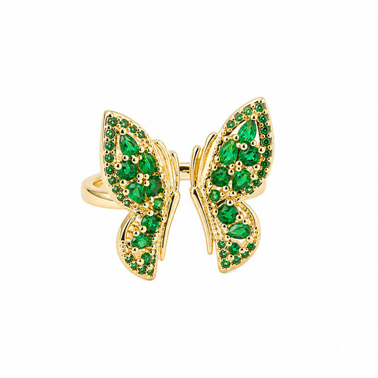 Green Monarch Butterfly