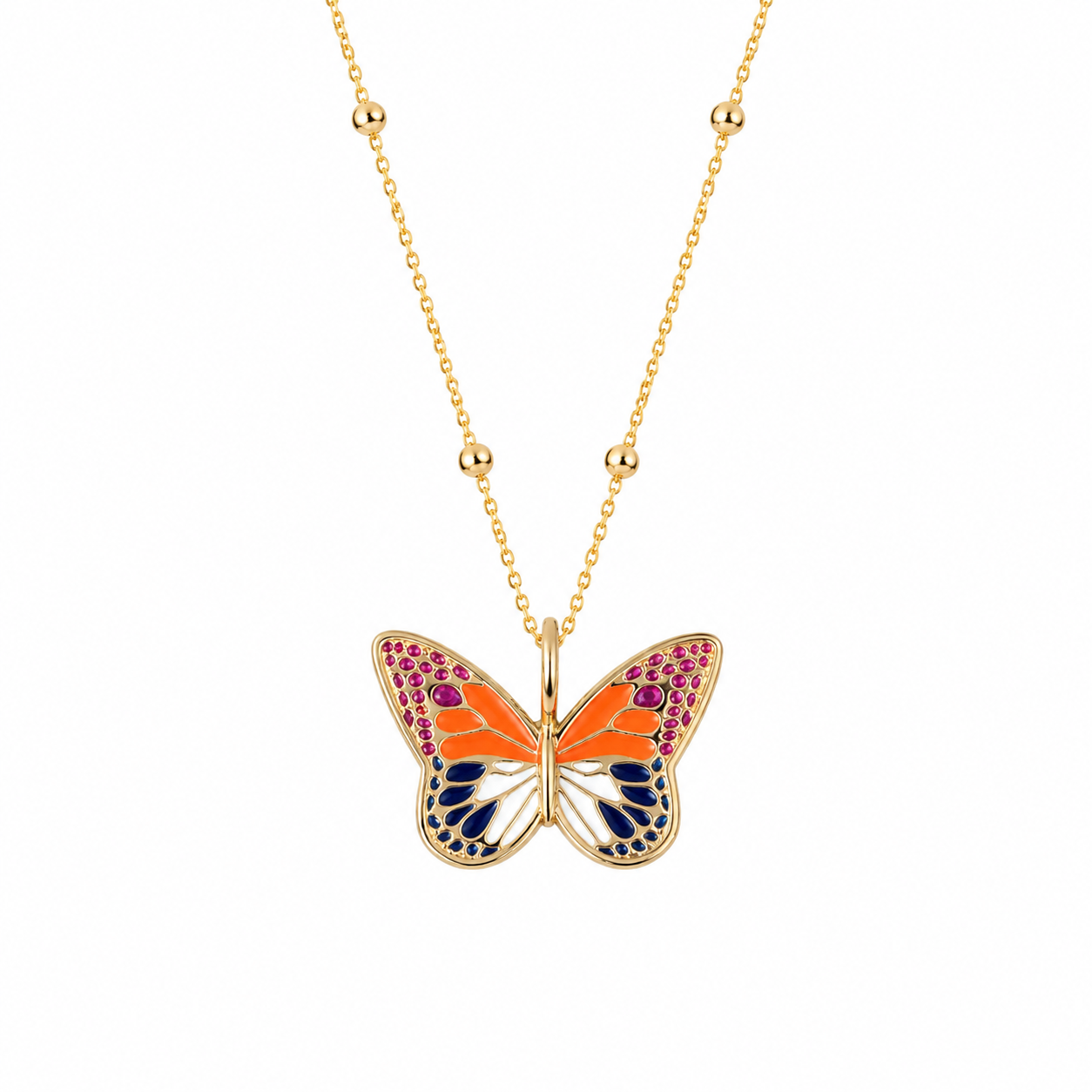 Boho Butterfly Necklace