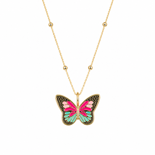 Boho Butterfly Necklace