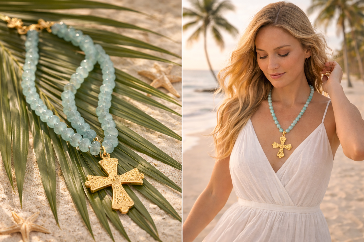 The Palm Grace Cross