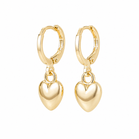 Heart of Gold Dangles