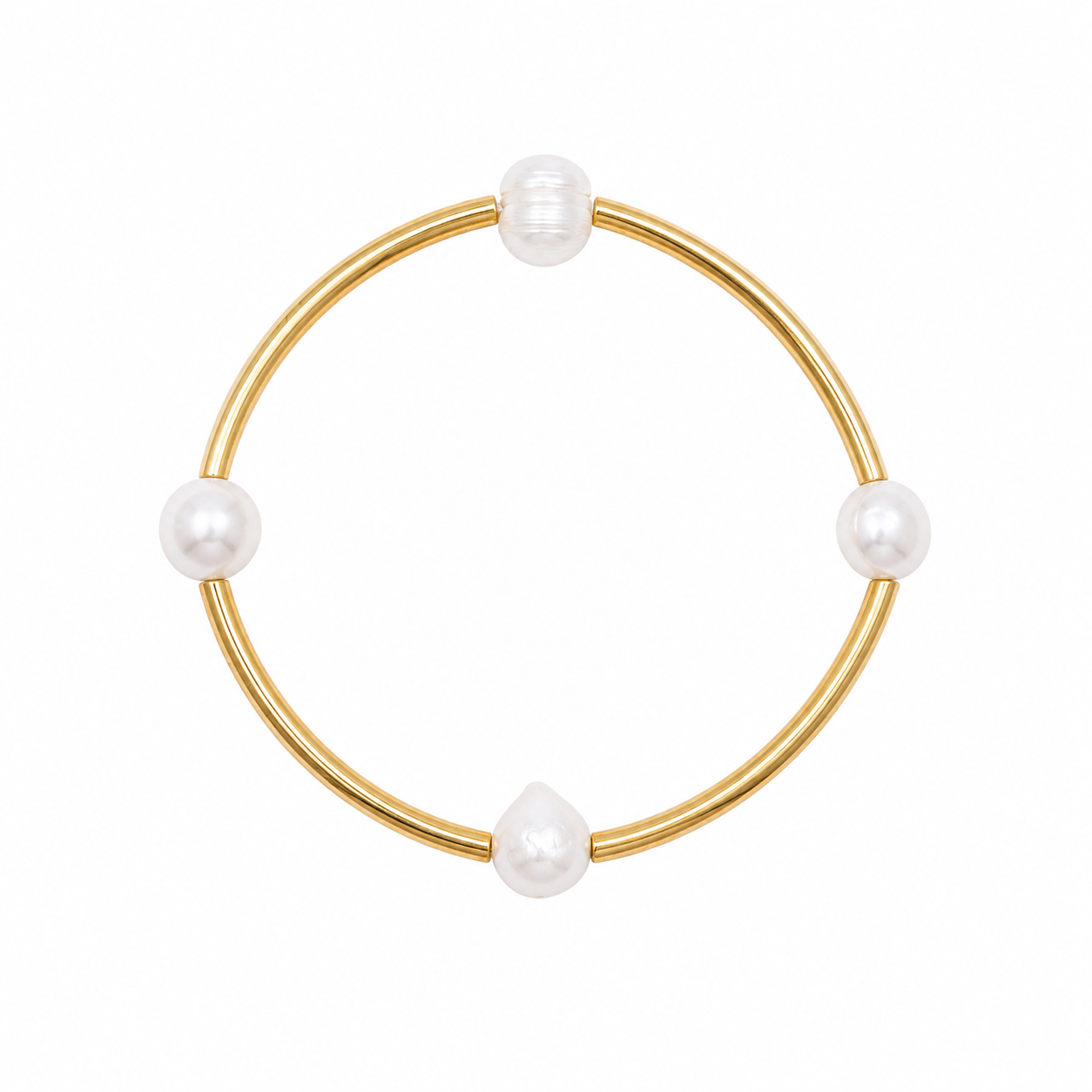 Island Girl Pearl Bangle