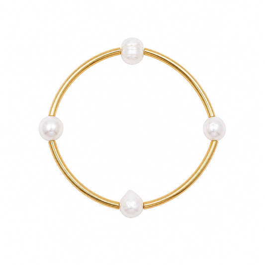 Island Girl Pearl Bangle
