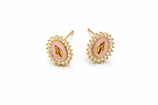 CK Our Lady of Lourdes Earrings