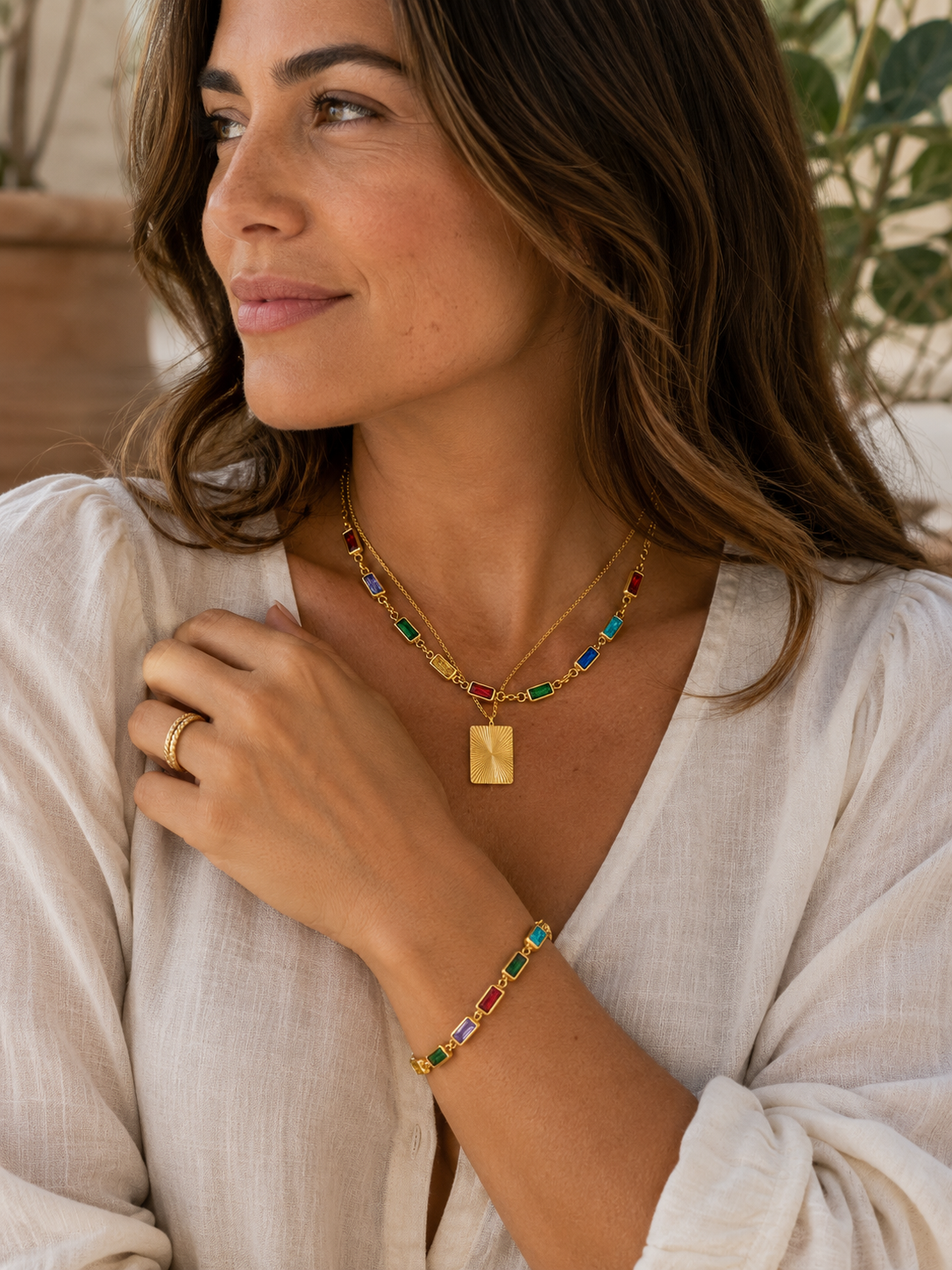 Rainbow Waters Necklace
