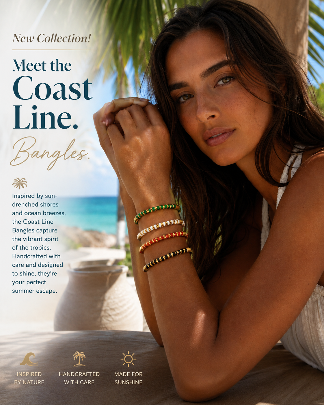 Ocean Line Bangles