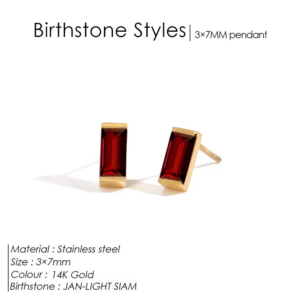 Birthstone Earrings
