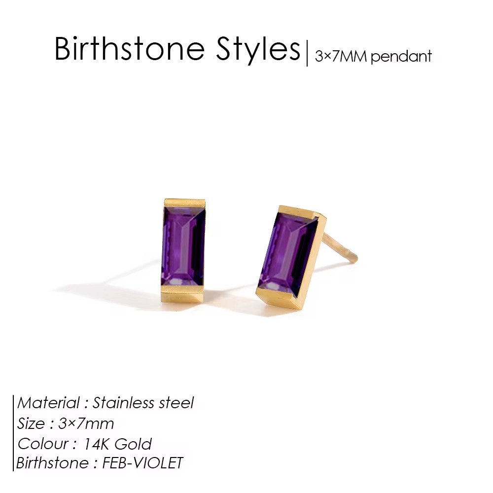 Birthstone Earrings