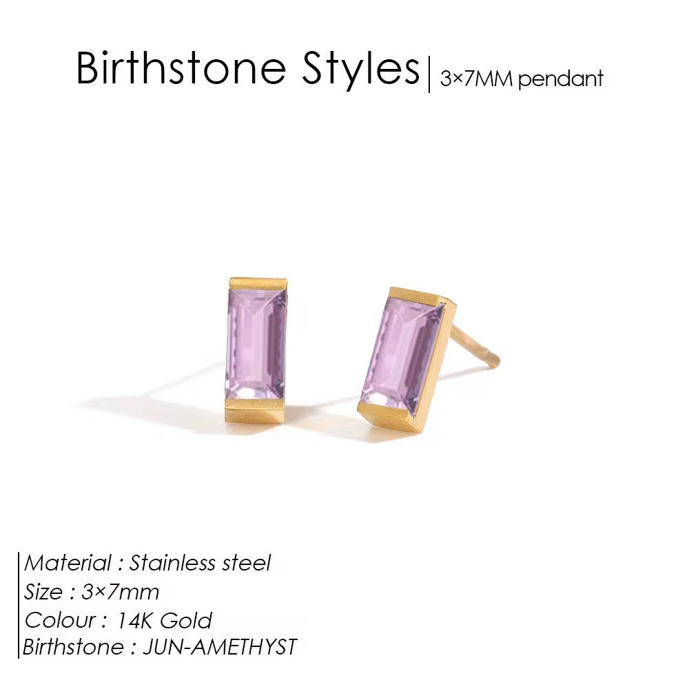 Birthstone Earrings