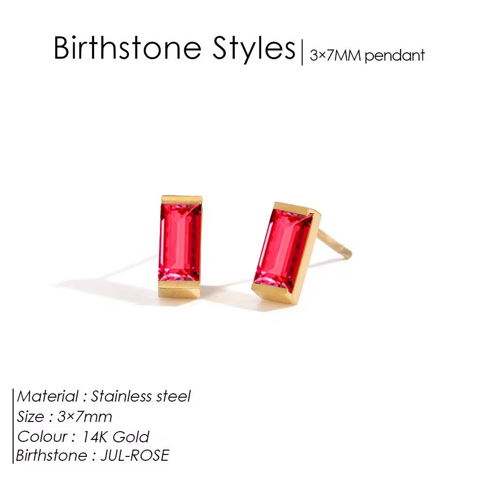 Birthstone Earrings
