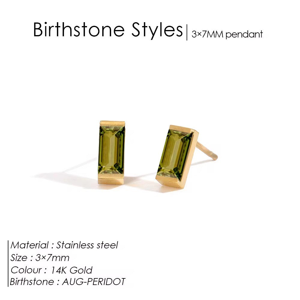 Birthstone Earrings