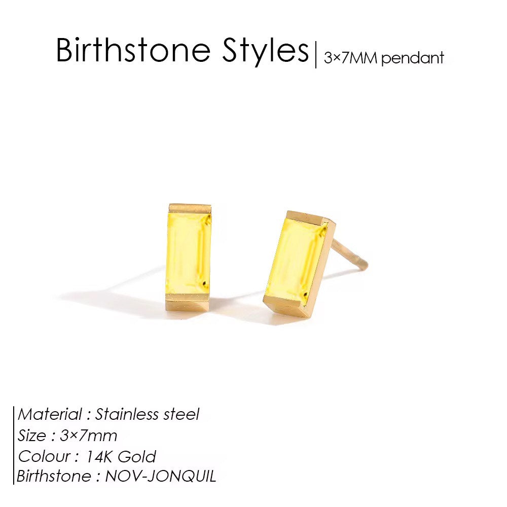 Birthstone Earrings