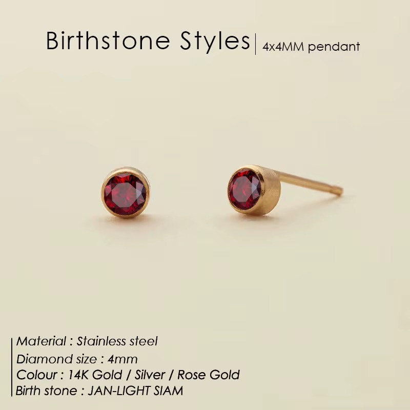 CK Birthstone Earrings