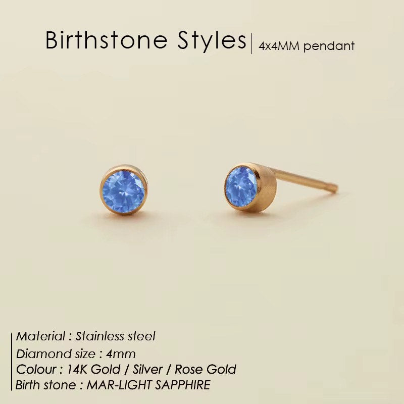 CK Birthstone Earrings