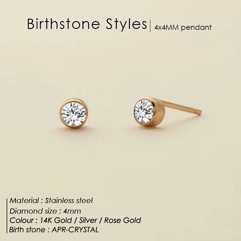 CK Birthstone Earrings