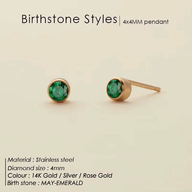 CK Birthstone Earrings