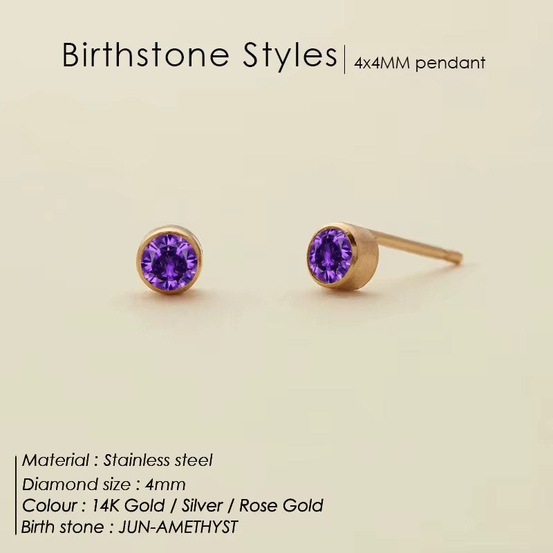 CK Birthstone Earrings
