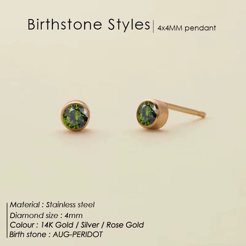 CK Birthstone Earrings