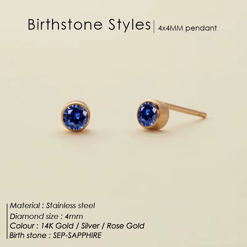 CK Birthstone Earrings