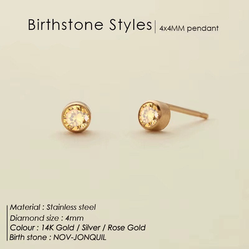 CK Birthstone Earrings