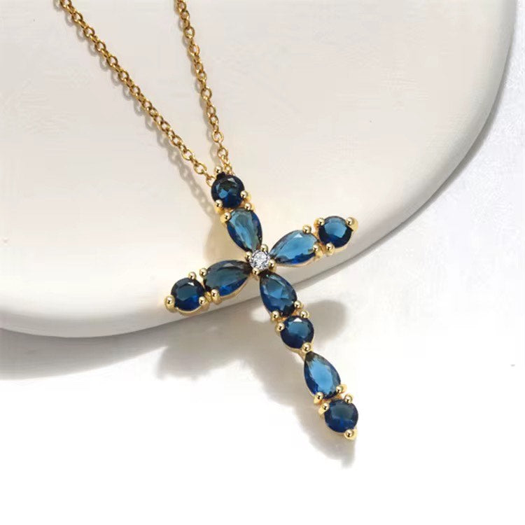 Lorelei Cross Necklace