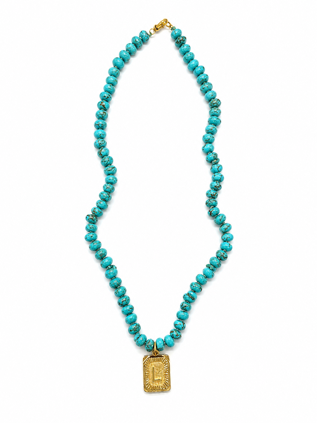 Palm Cove Initial Necklace