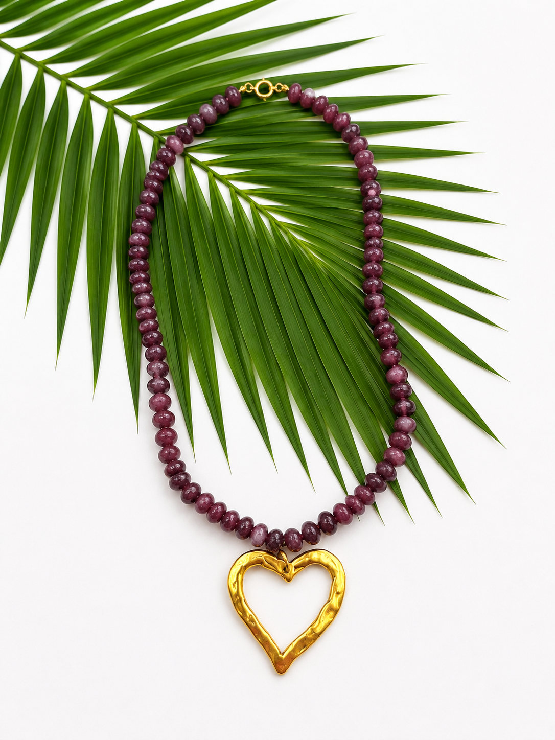 Palm Heart Necklace