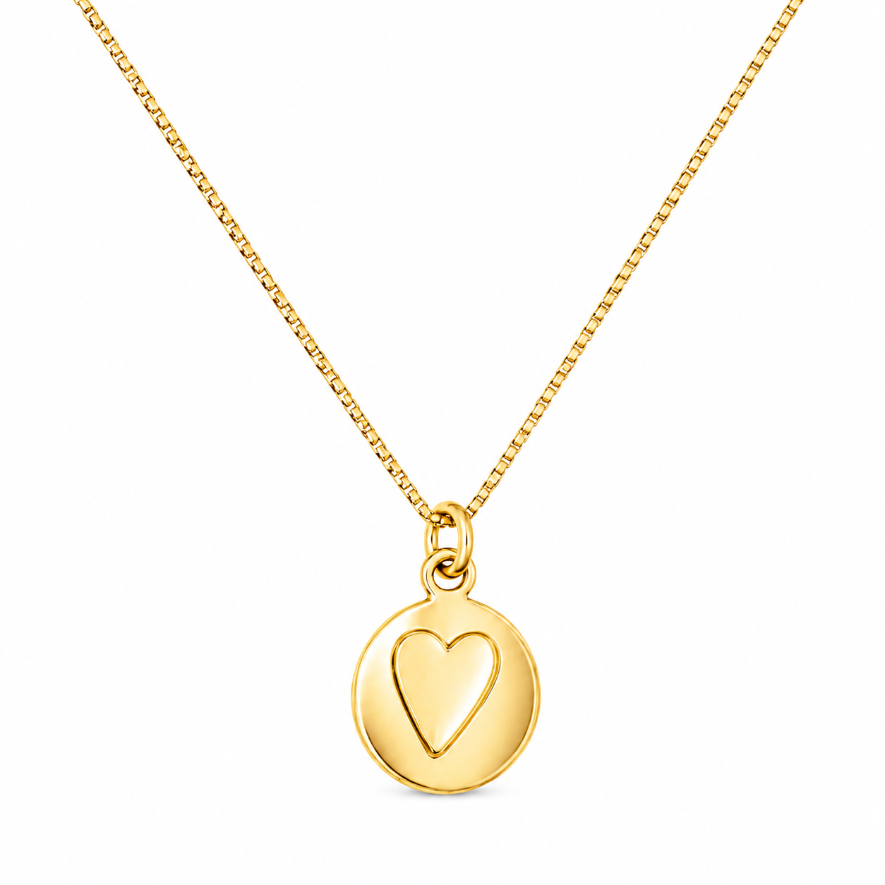 Heart Stamp Necklace