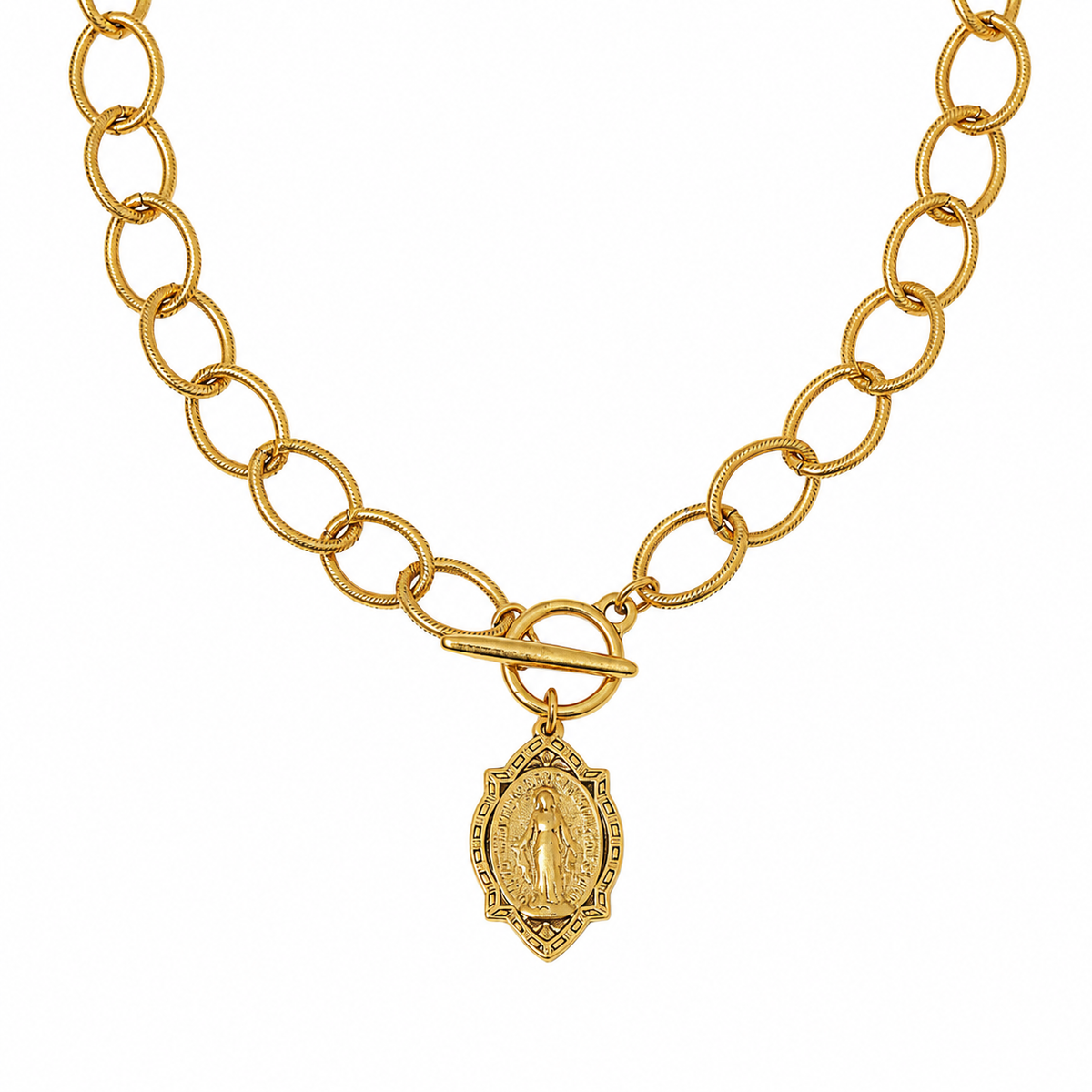 Unique Mary Pendant Necklace