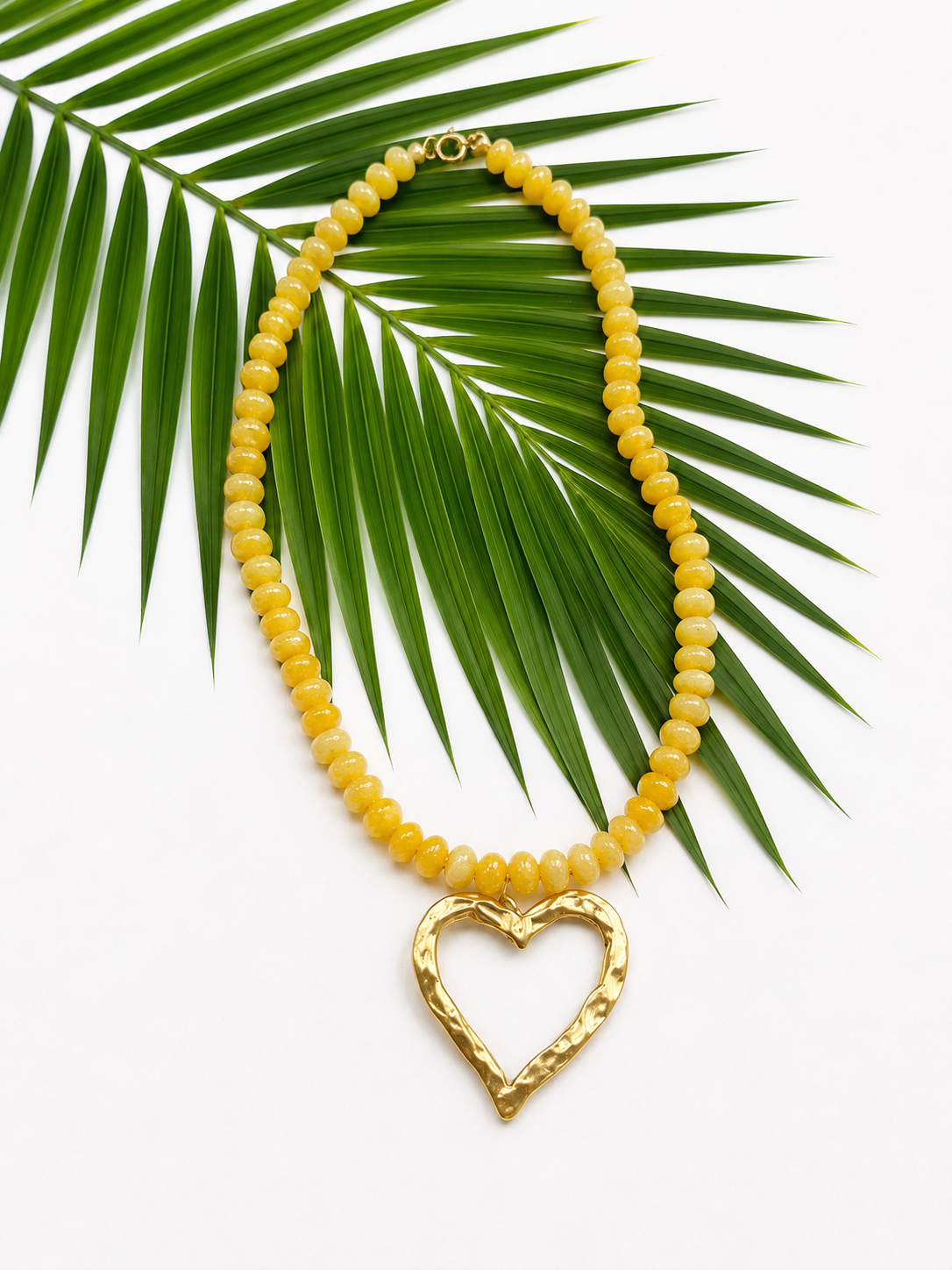 Palm Heart Necklace