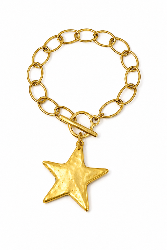 Star Chunky Chain Bracelet
