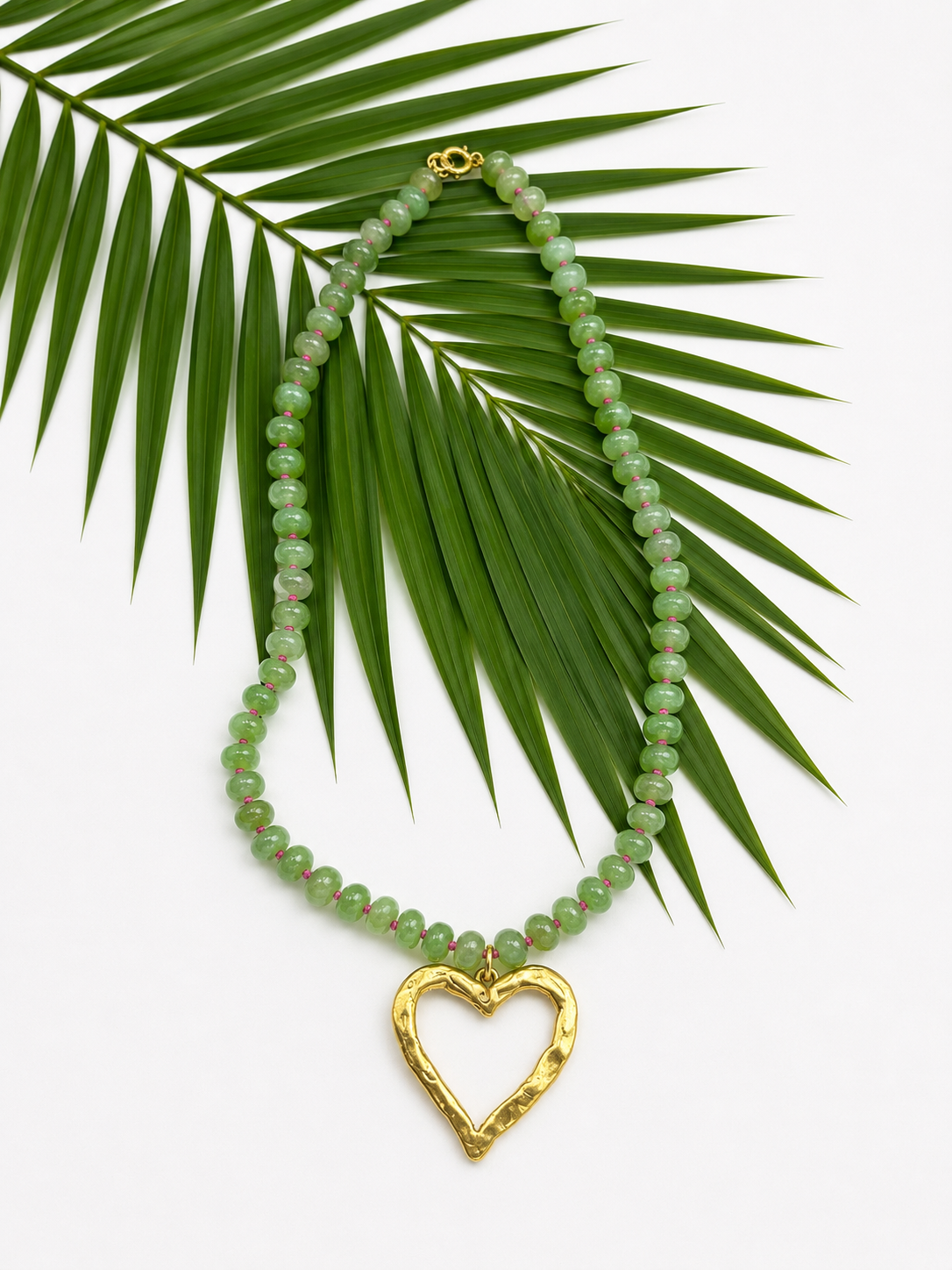 Palm Heart Necklace