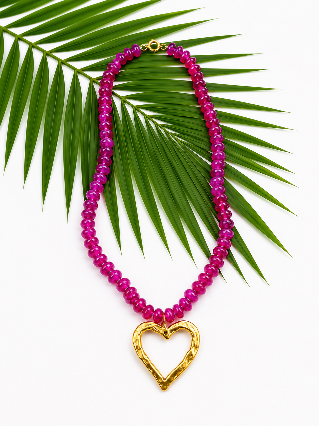 Palm Heart Necklace