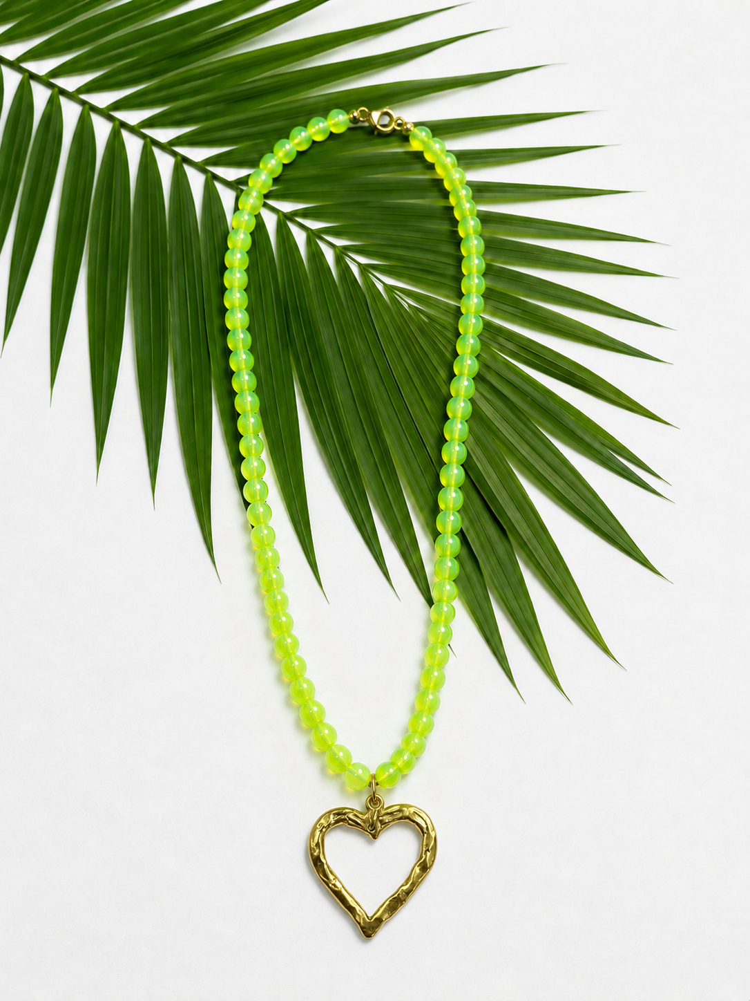 Palm Heart Necklace