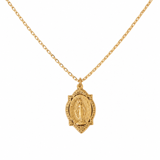Unique Mary Pendant Necklace