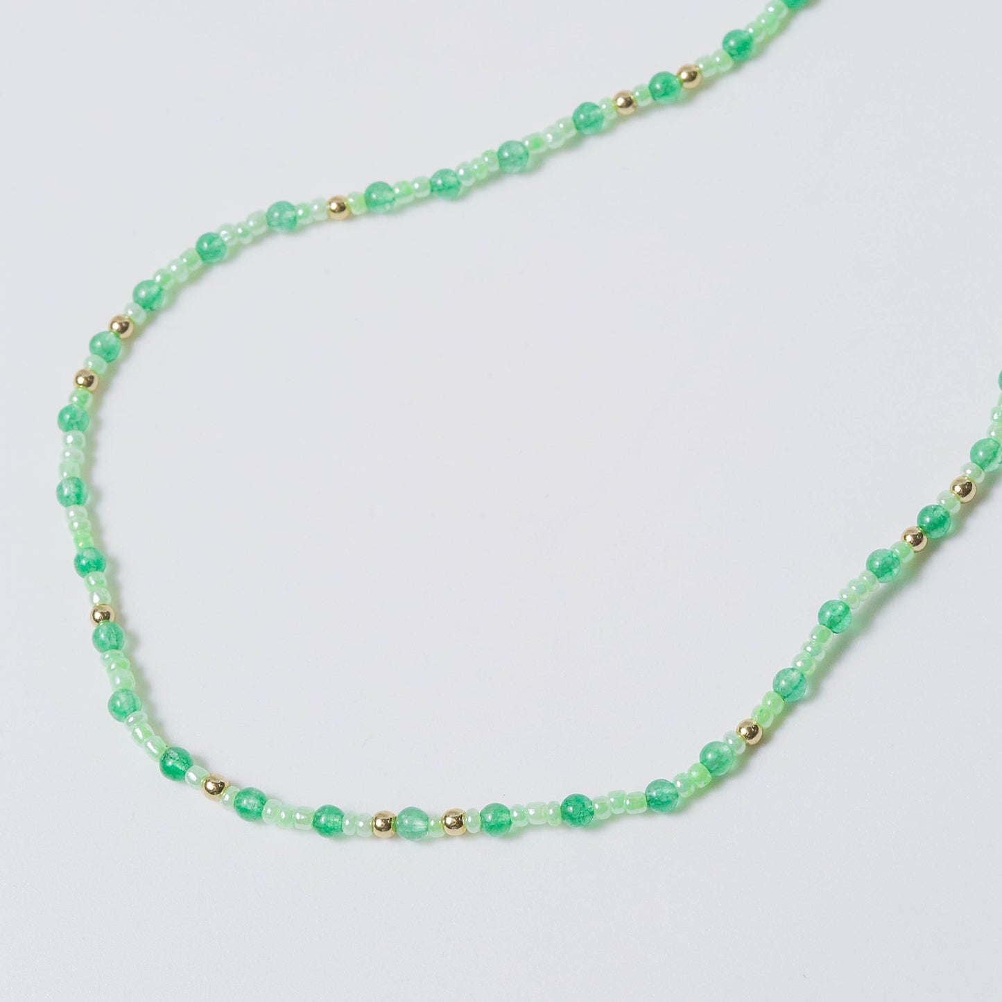 Green Lagoon Island Girl Necklace