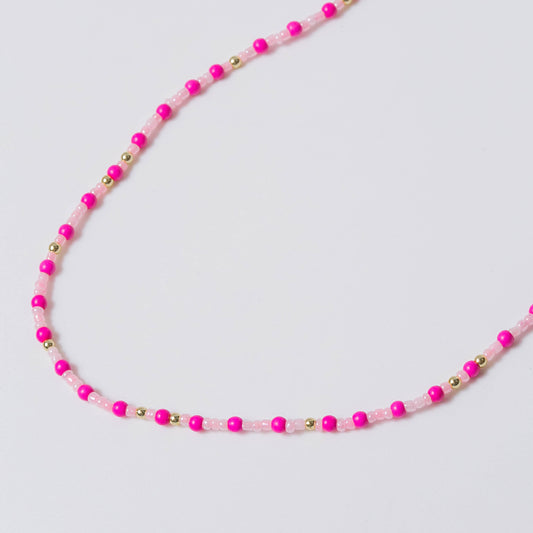 Pink Passion Island Girl Necklace