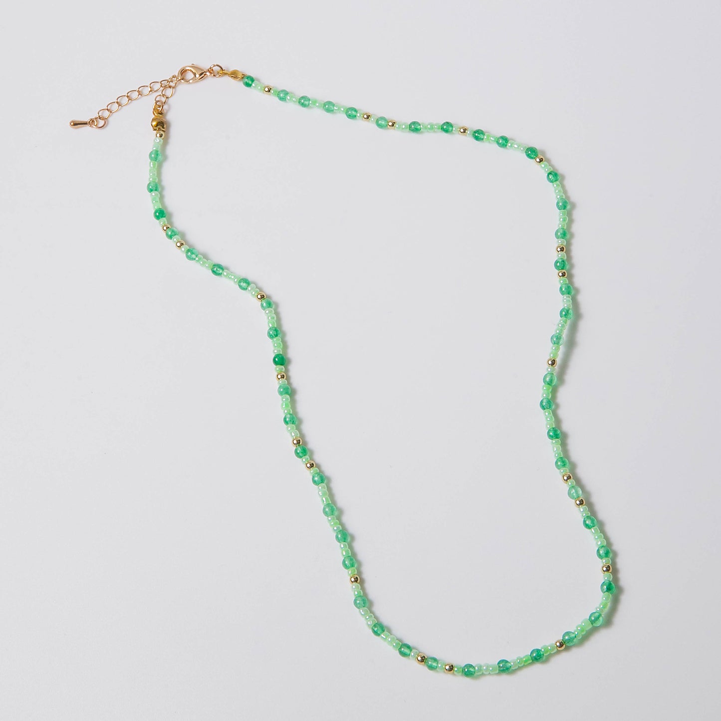 Green Lagoon Island Girl Necklace