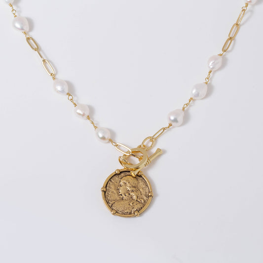 St. Joan of Arc Pendant Necklace