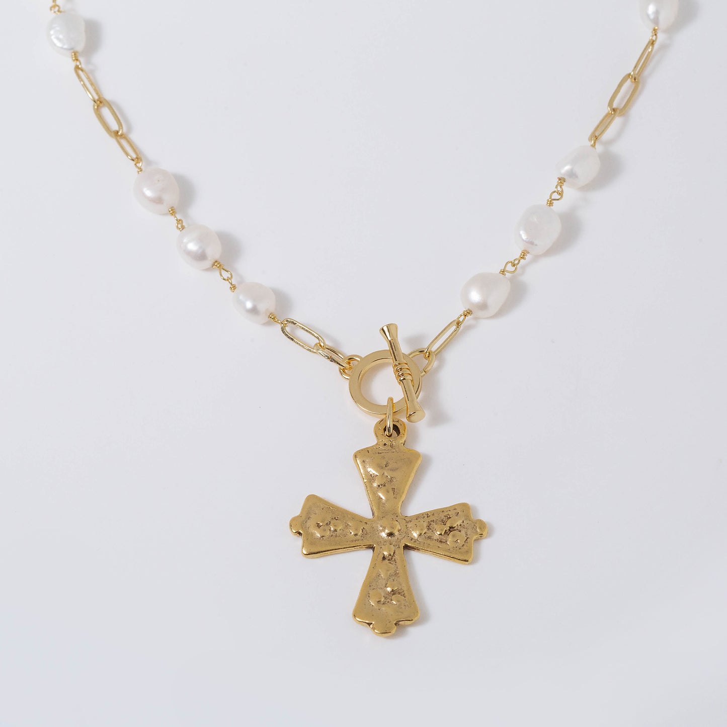 Antique Gold Cross Pedant