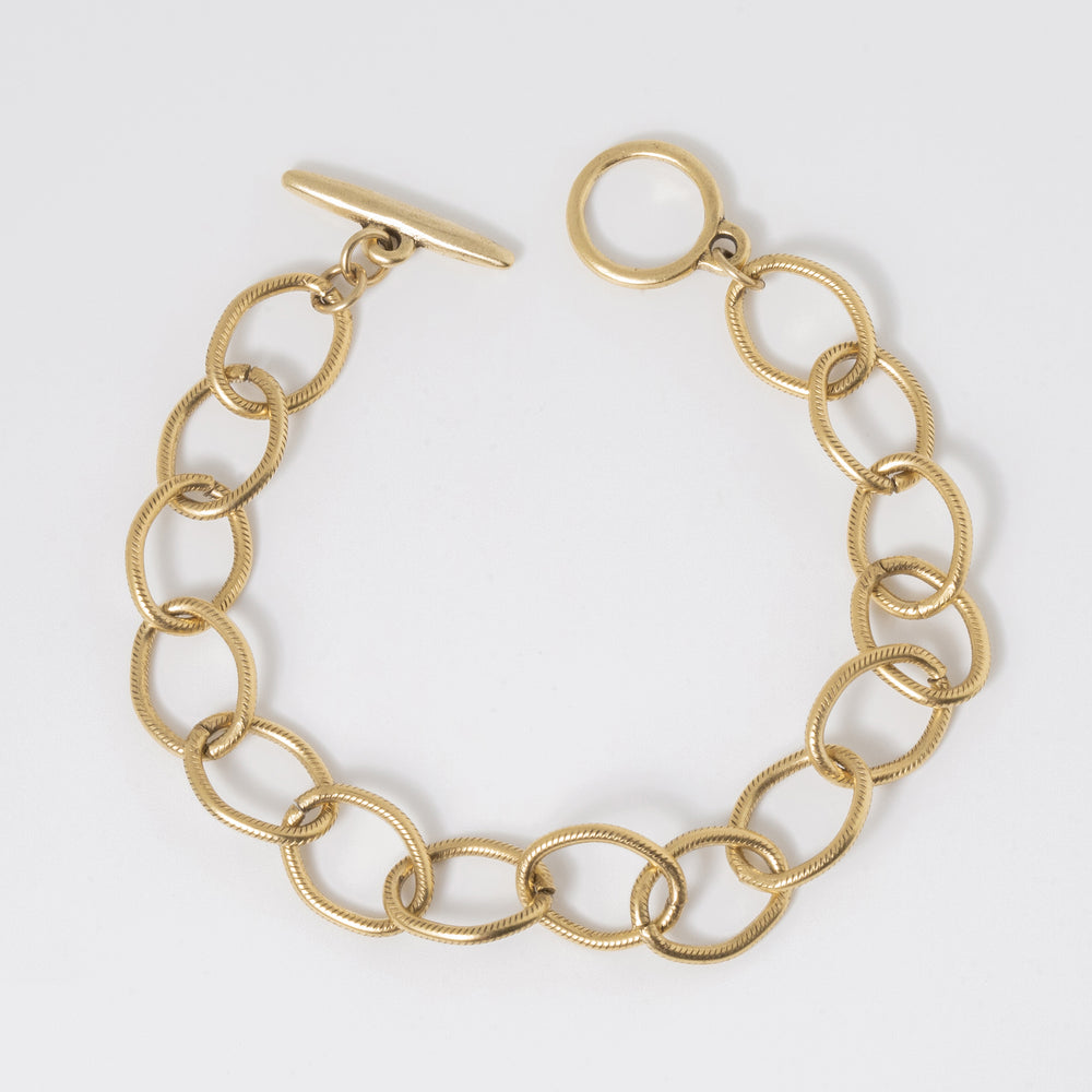 Marissa Antique Gold Bracelet