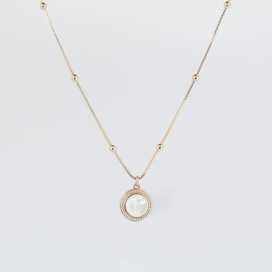 Diamond Moon Necklace