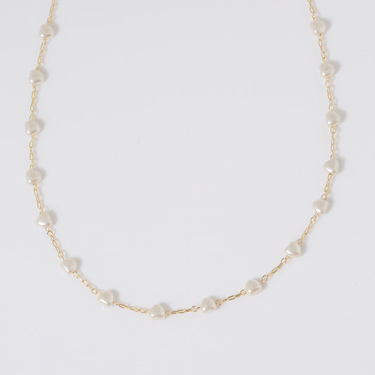 Dainty Harbor Pearl Necklace