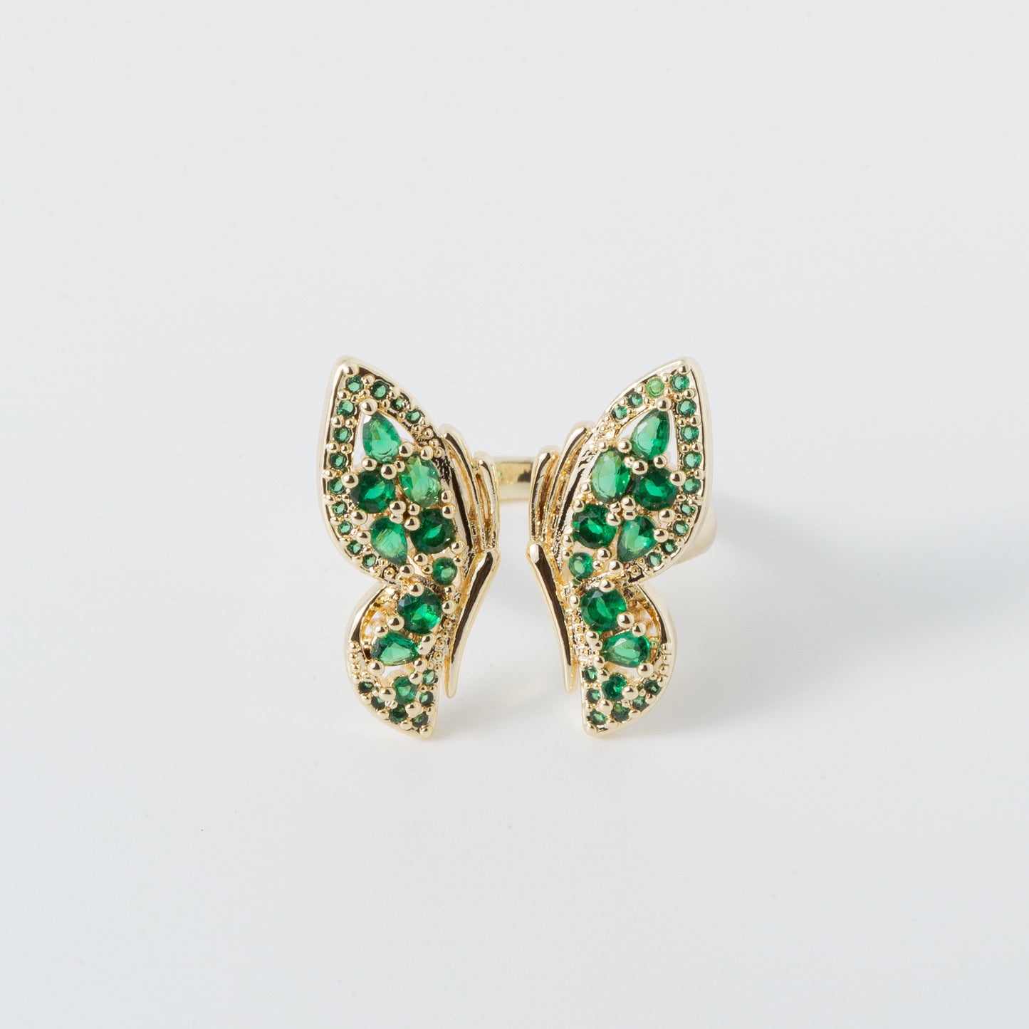 Green Monarch Butterfly