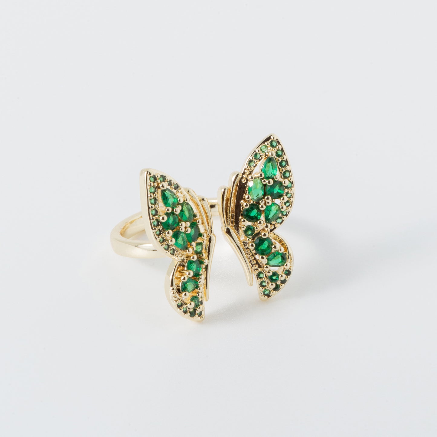 Green Monarch Butterfly
