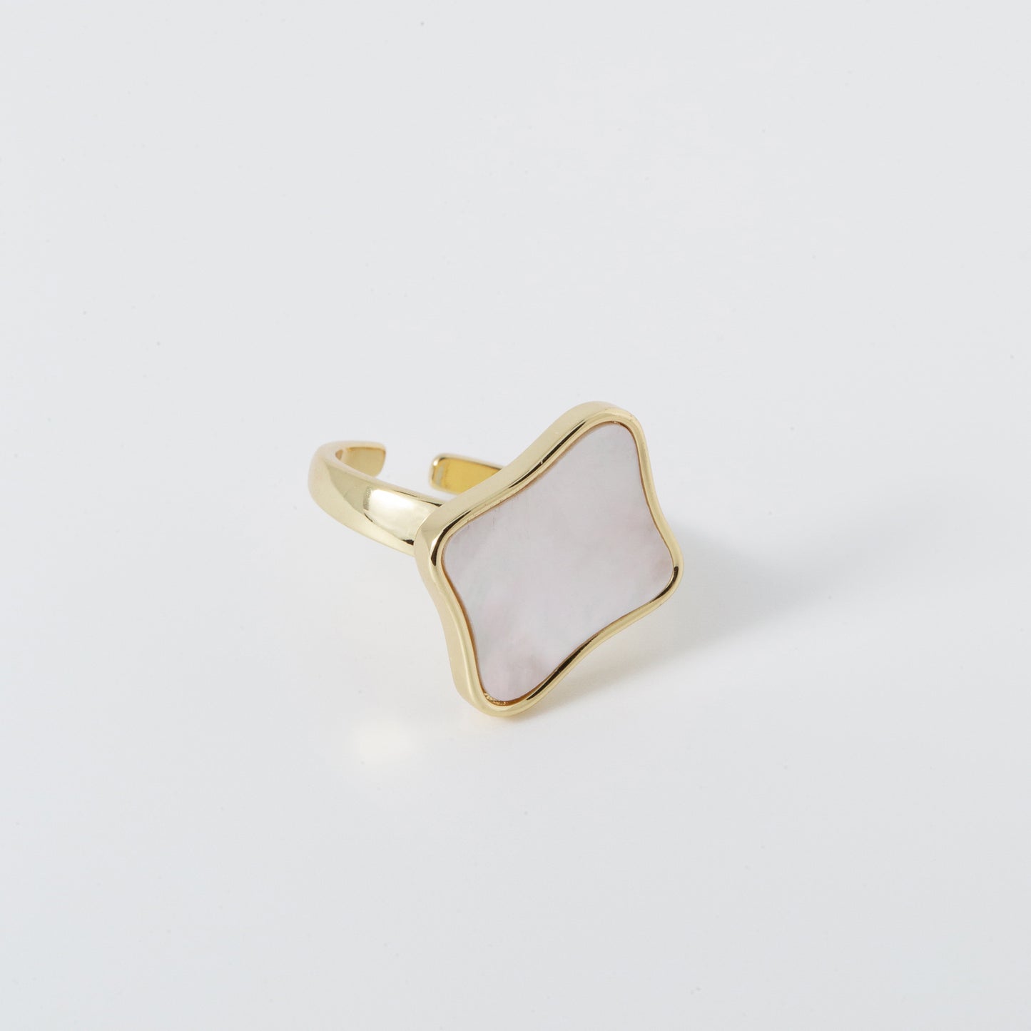 Mother of Pearl Dinner Ring