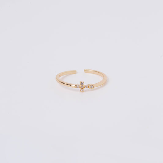 Faith Cross Ring