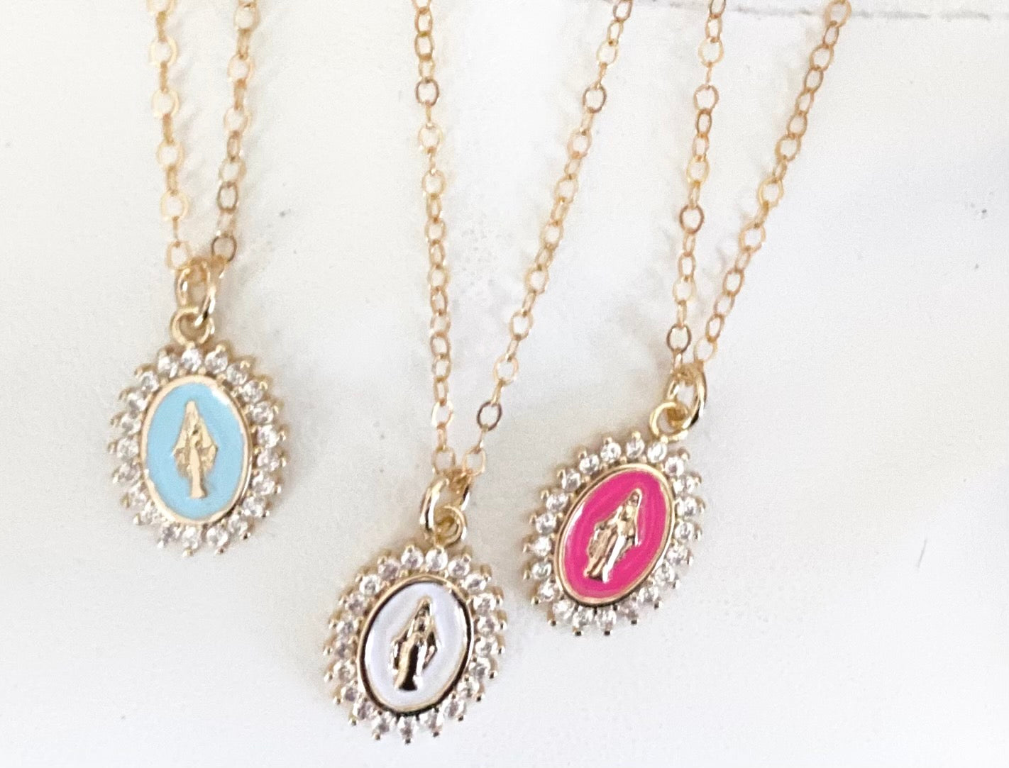 Our Lady of Lourdes Necklace