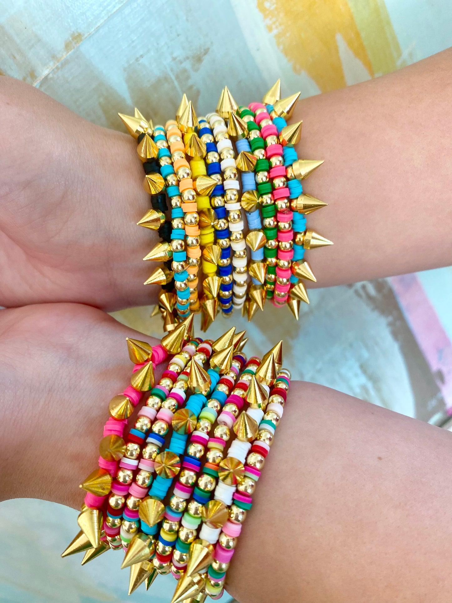 Sunshine Spike Bracelet