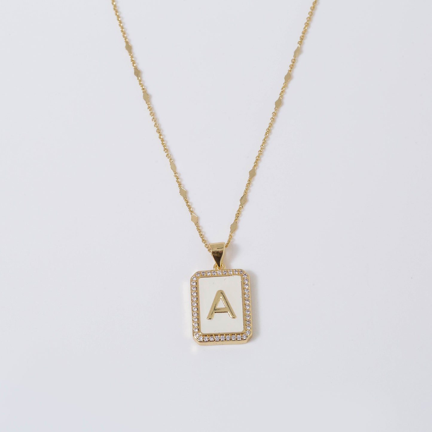 Initial Pendant Necklace